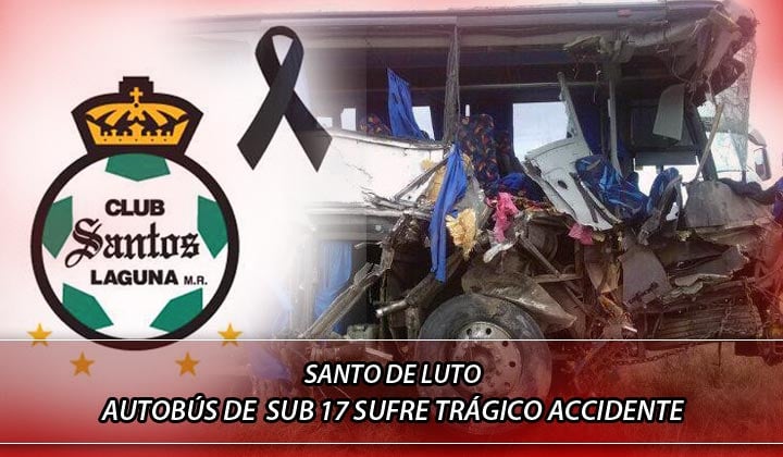 Camión del Santos choca contra pipa
