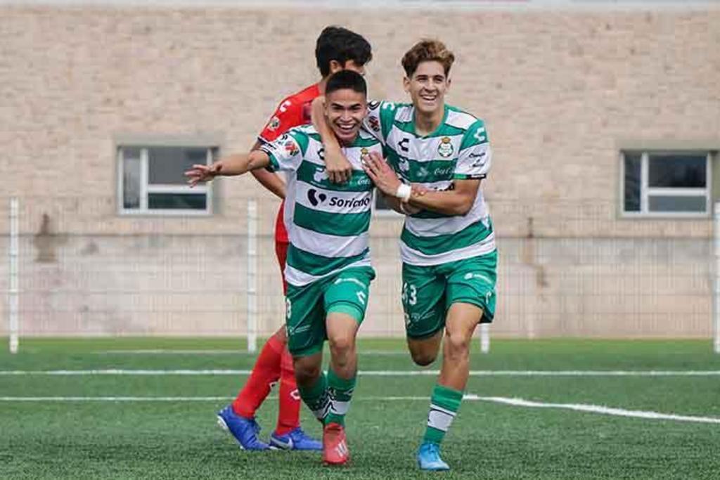 Vuelve A Golear La Sub 17 De Santos Laguna