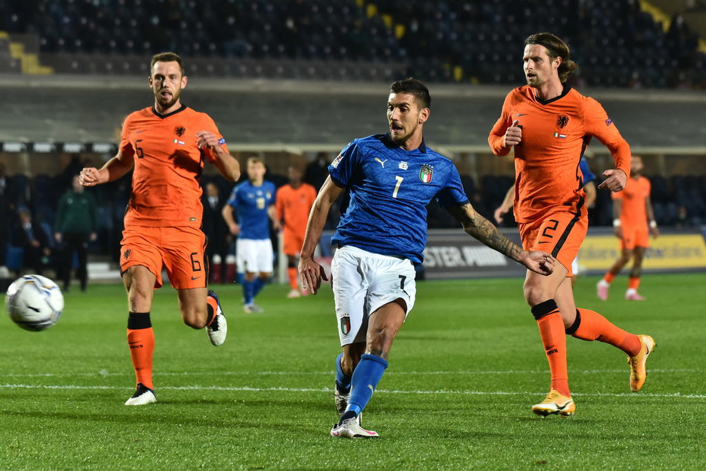 Italia y Holanda, tablas en Liga de Naciones