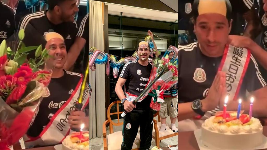 VIDEO: Memo Ochoa celebra su cumpleaños en Japón con ...