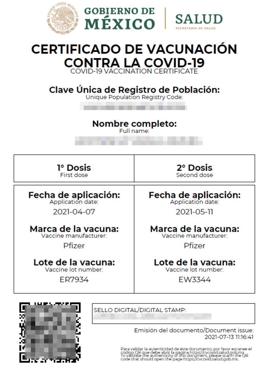 ¿Cómo descargar el certificado de vacunación contra el COVID19?
