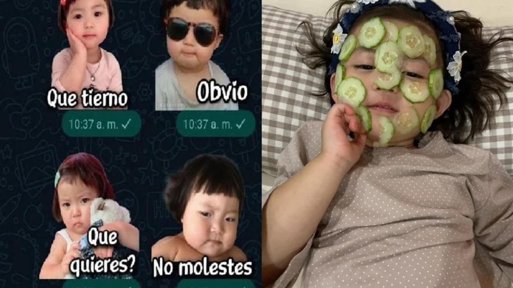 Rohee La Nina De Los Stickers De Whatsapp Que Se Ha Vuelto Viral